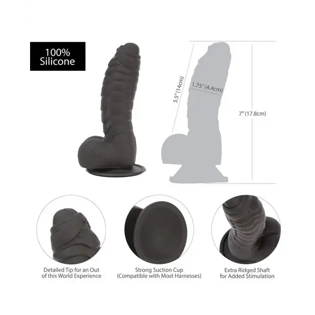 Addiction Ben 7" Dildo - Black