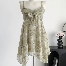 Aiertu - of the Mossy Clearing Dress Kawaii Academia Y2K Cottagecore Coquette Fairycore Dollette Princesscore