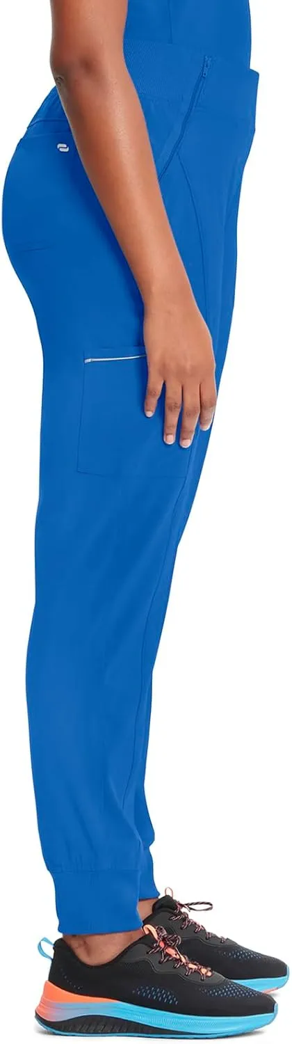 Cherokee Infinity Womens Scrub Jogger Pants Mid Rise with 5 Pockets, 360 Stretch Fabric - CK110A