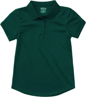 Classroom School Uniforms Girls Fit Moisture Wicking Polo