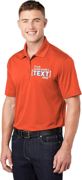 Custom Embroidered Moisture Wicking Performance Polo - Embroidery Collar Polo Shirts