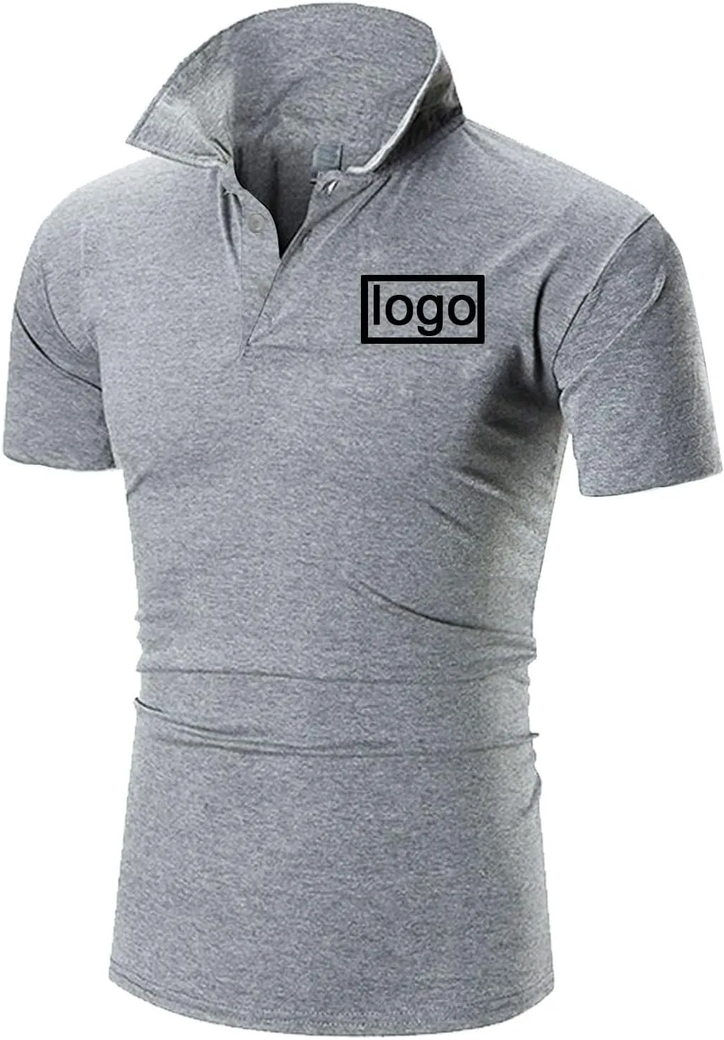 Custom Polo Shirts for Men Design Your Own Personalized Shirt Customized Logo Tshirt Short Sleeve