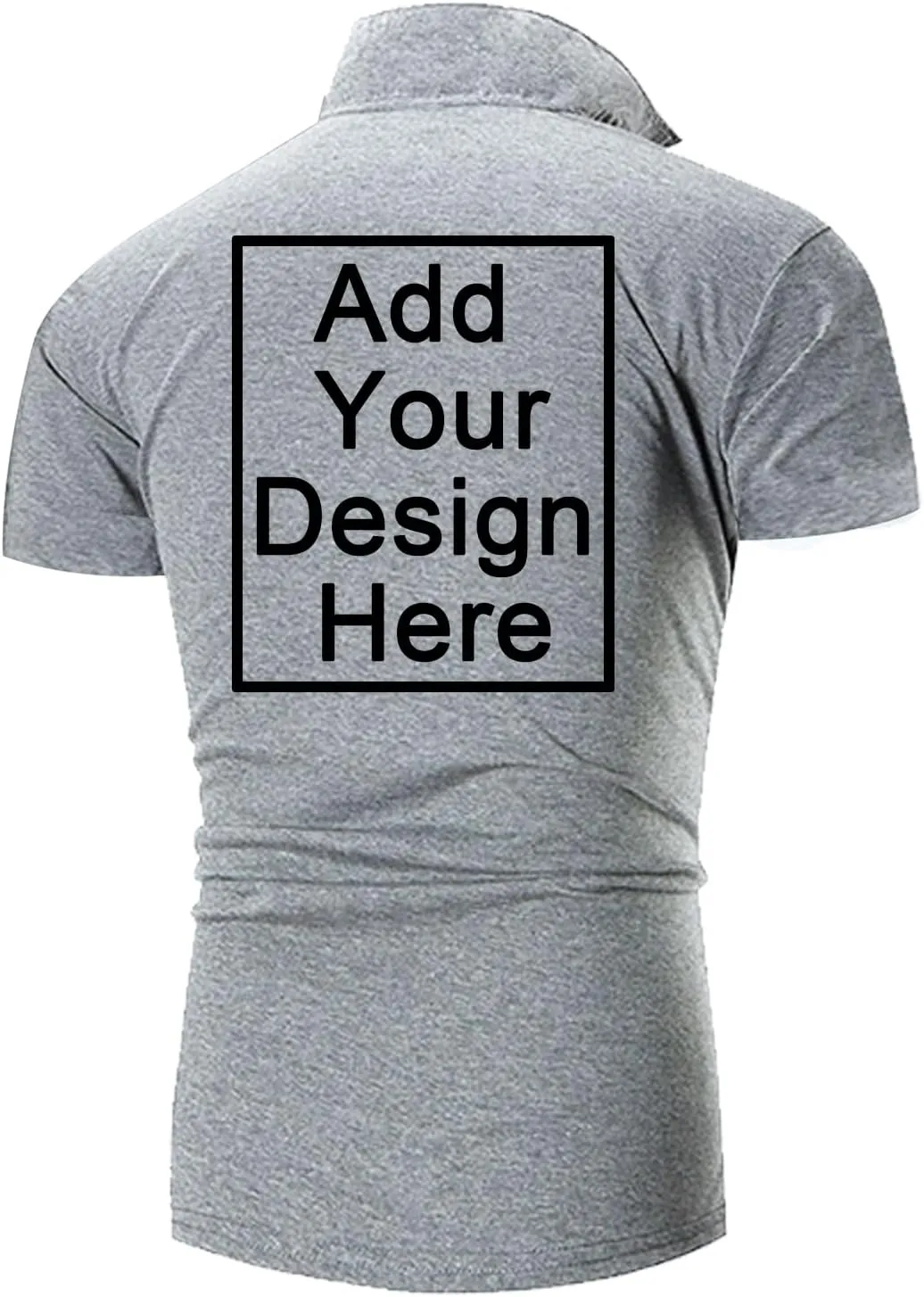 Custom Polo Shirts for Men Design Your Own Personalized Shirt Customized Logo Tshirt Short Sleeve
