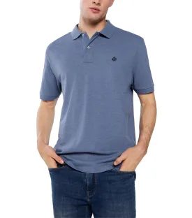 Fantasy Fabric Piqué Polo Shirt Blue