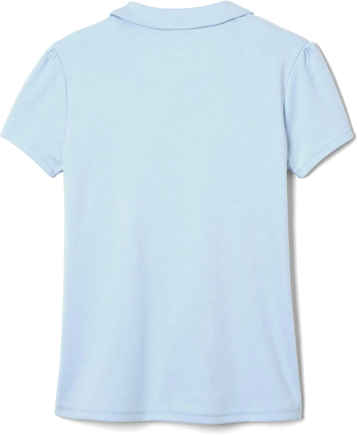 French Toast Girls' Short Sleeve Peter Pan Collar Polo